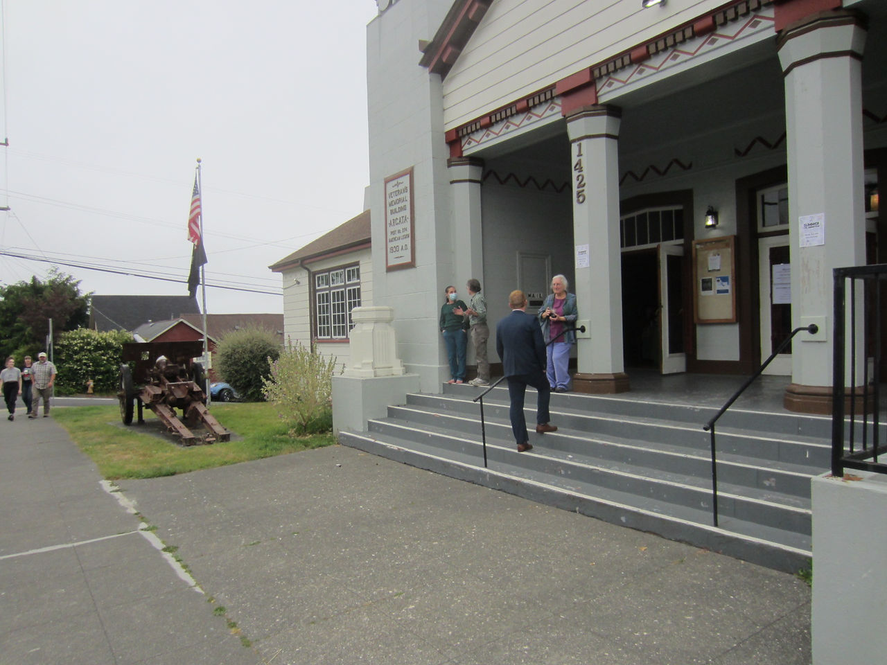 Arcata Veterans Hall.