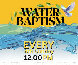 4th Sunday Baptism Service