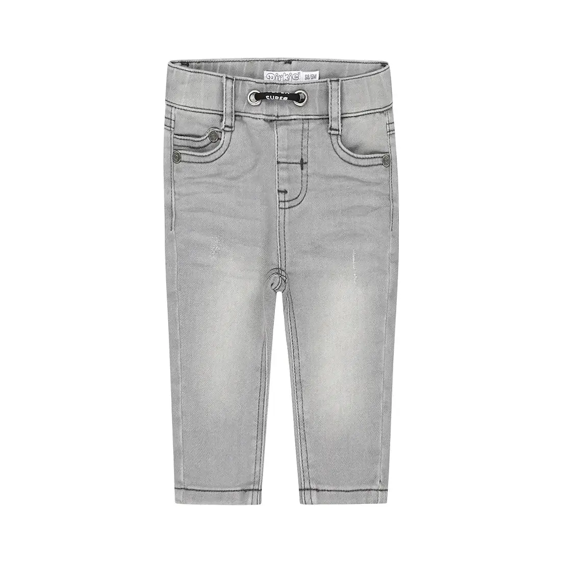 Dirkje - Distressed Grey Jeans