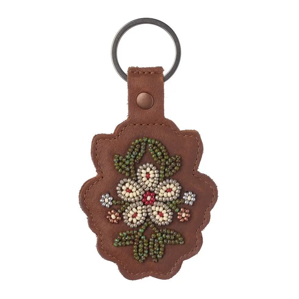 Thumbnail: Manitobah - Floret Beaded Keychain