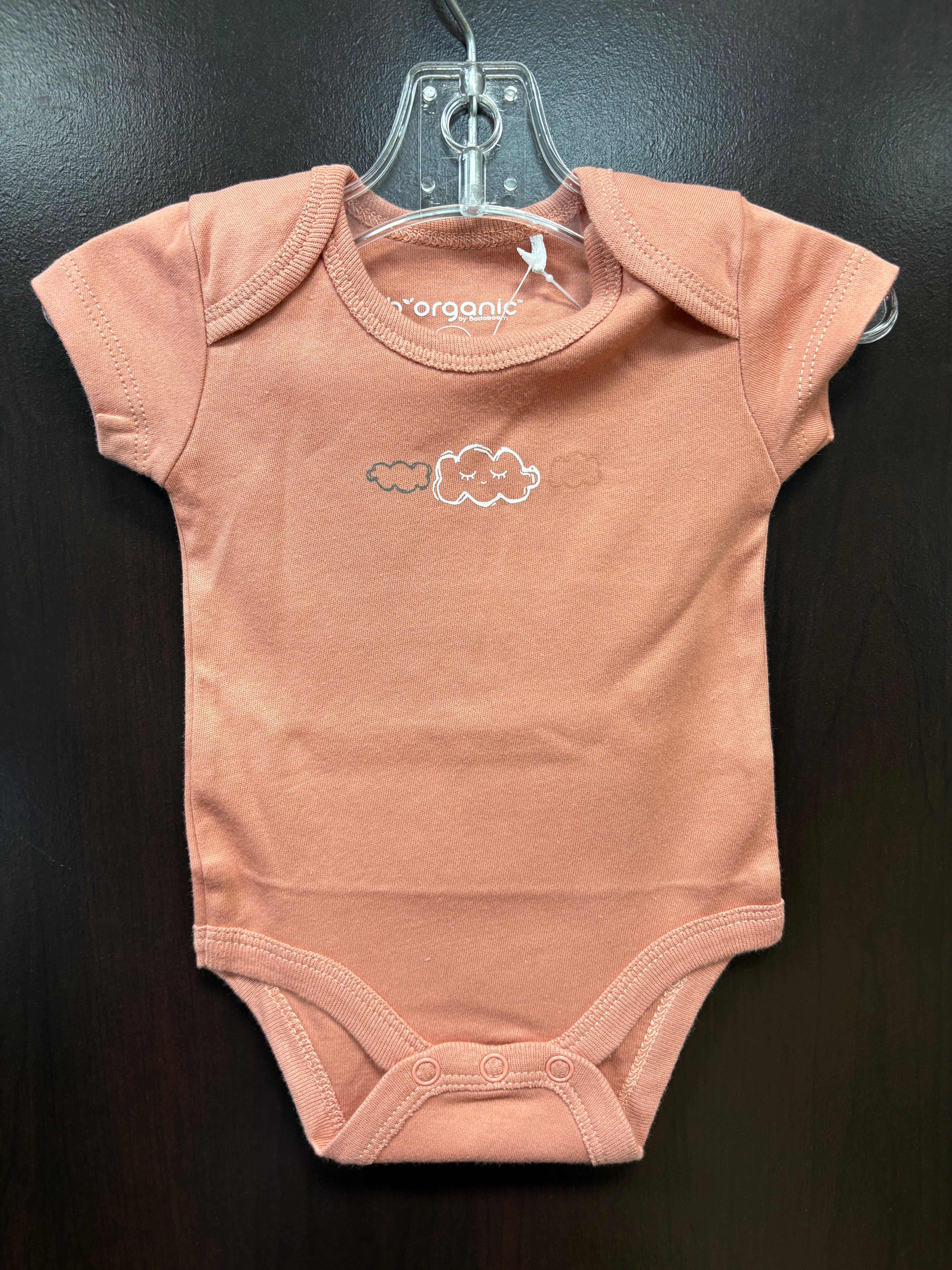 Nasri Onesie Clouds in Muted Clay