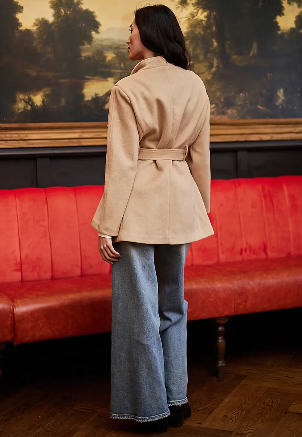 Thumbnail: Angeleye Belted Short Coat