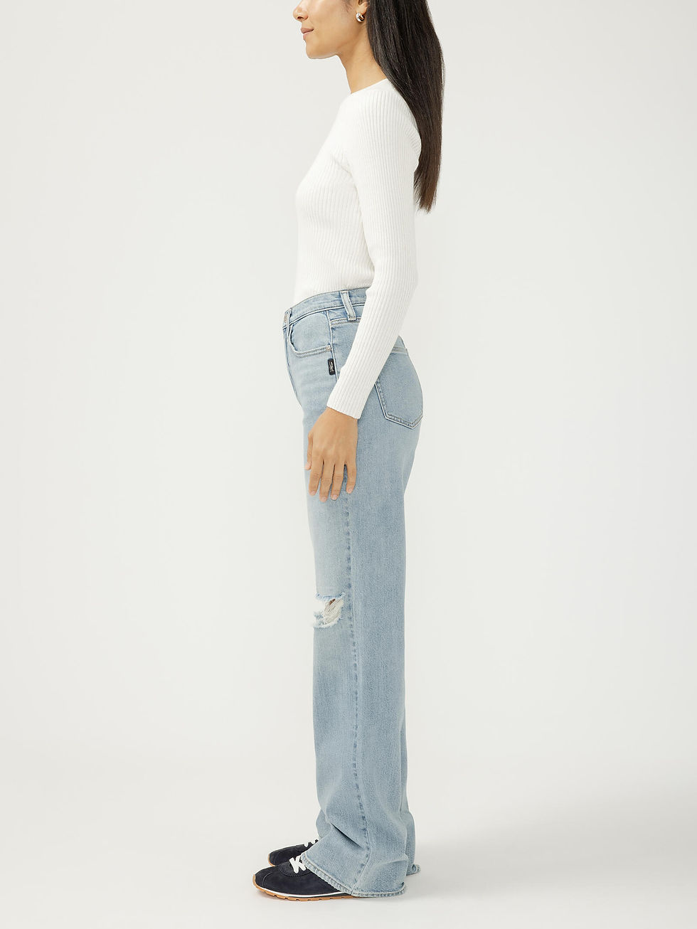 Thumbnail: Silver Jeans Highly Desirable High Rise Trouser