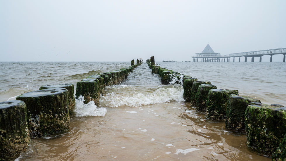 Usedom Ahlbeck Heringsdorf Bansin Koserow Seebrücke Mecklenburg-Vorpommern Ostsee