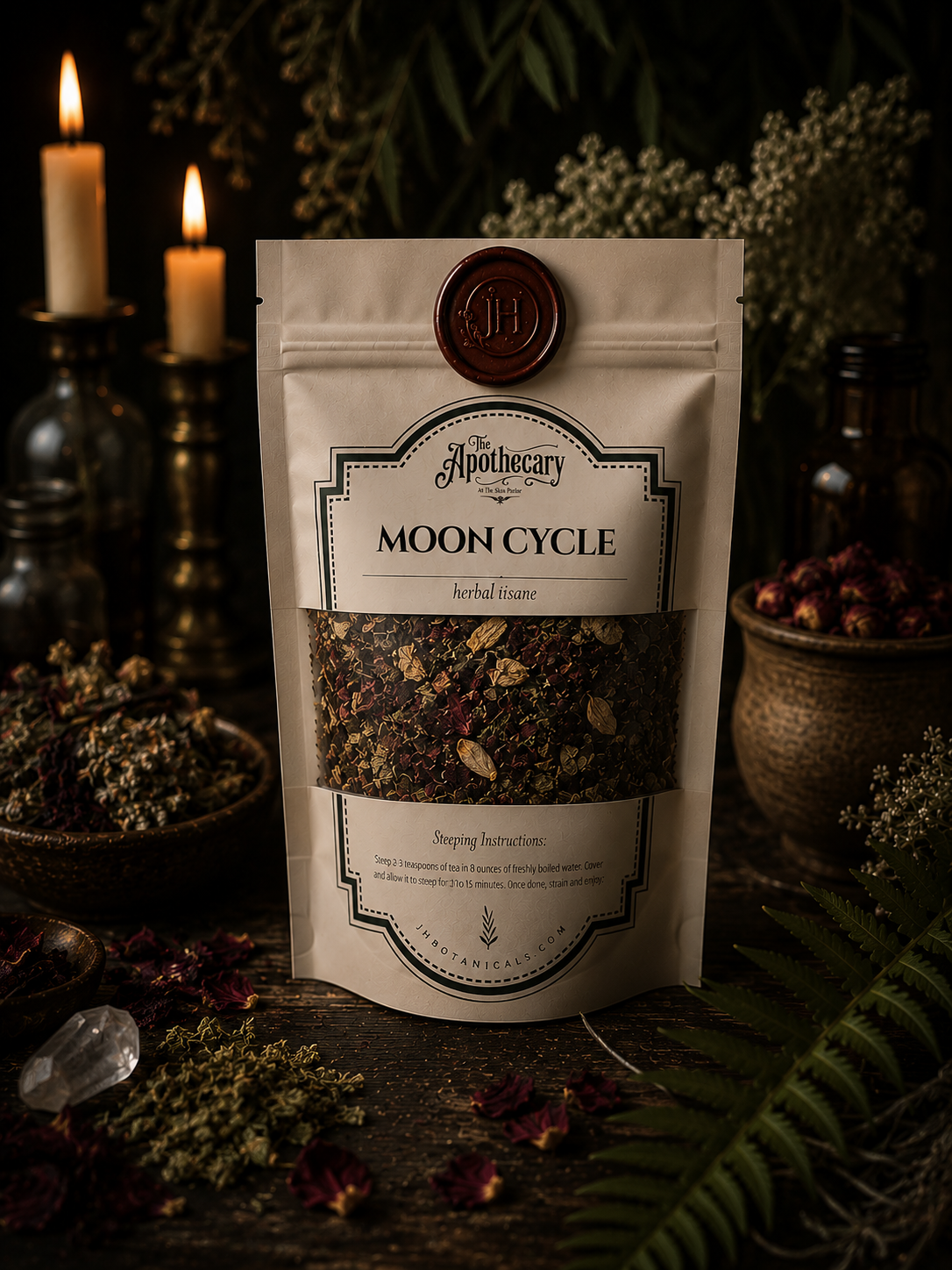 Moon Cycle Herbal Tea pouch