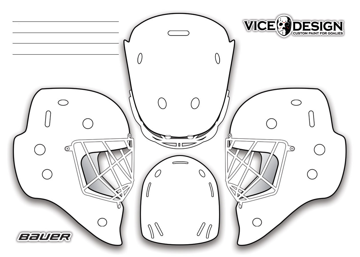 Download Aa84 Goalie Mask Template Wiring Library