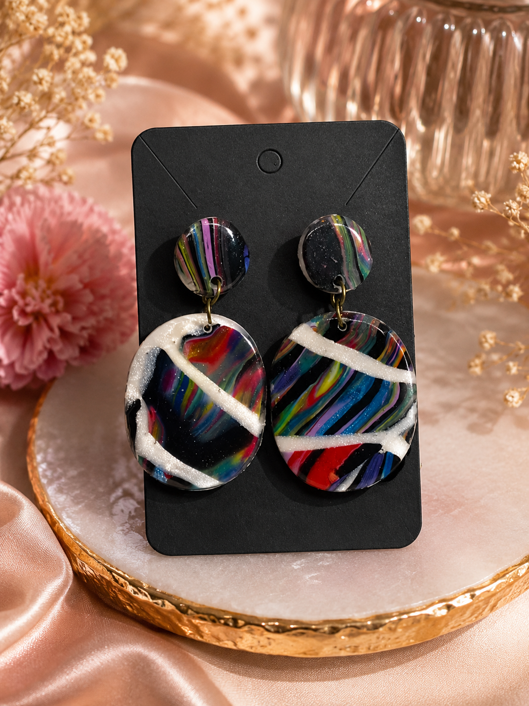 Boucles d’oreilles Kaleïdo