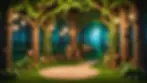 Enchanted Forest Theme Photo Booth