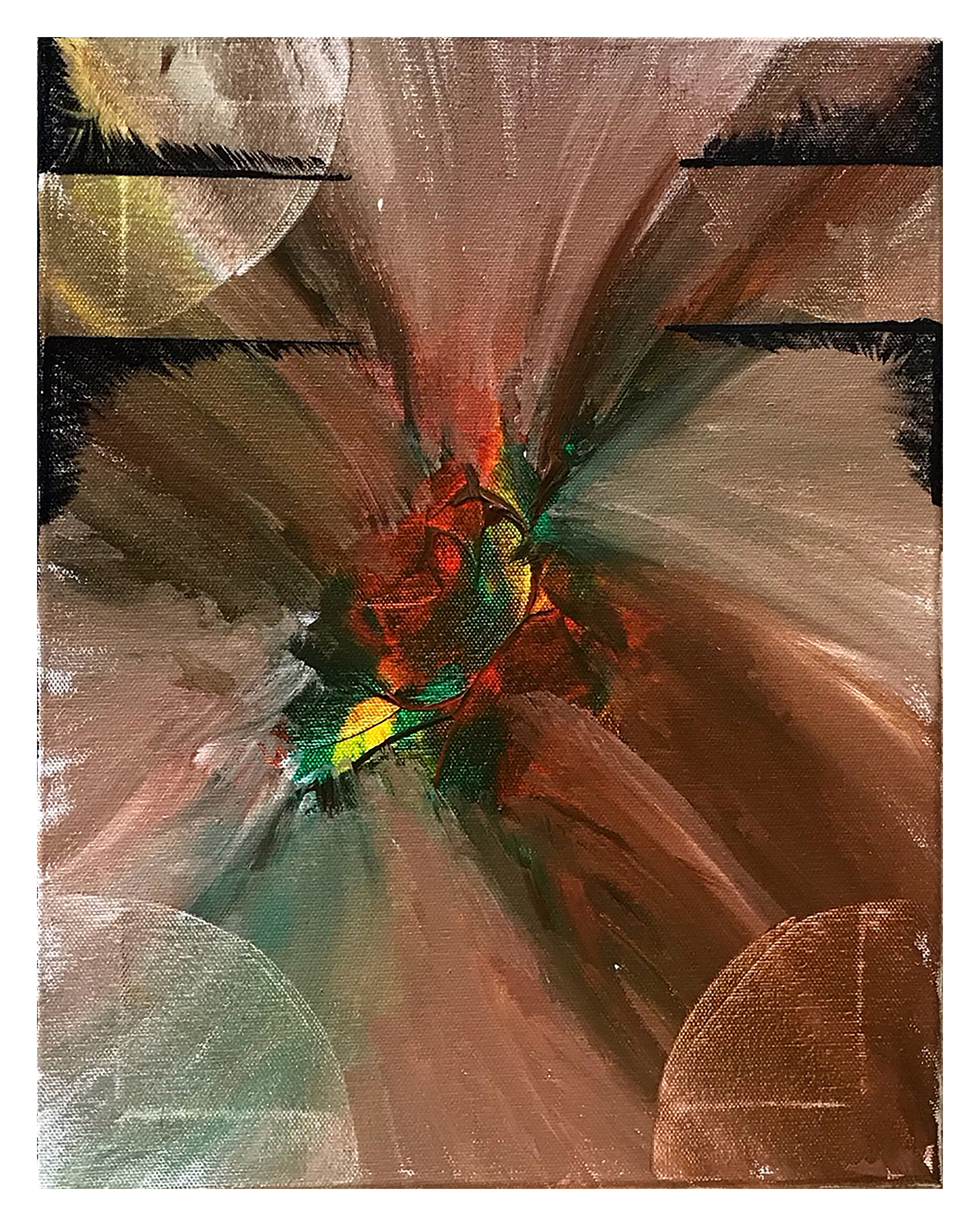 Radiating Rose