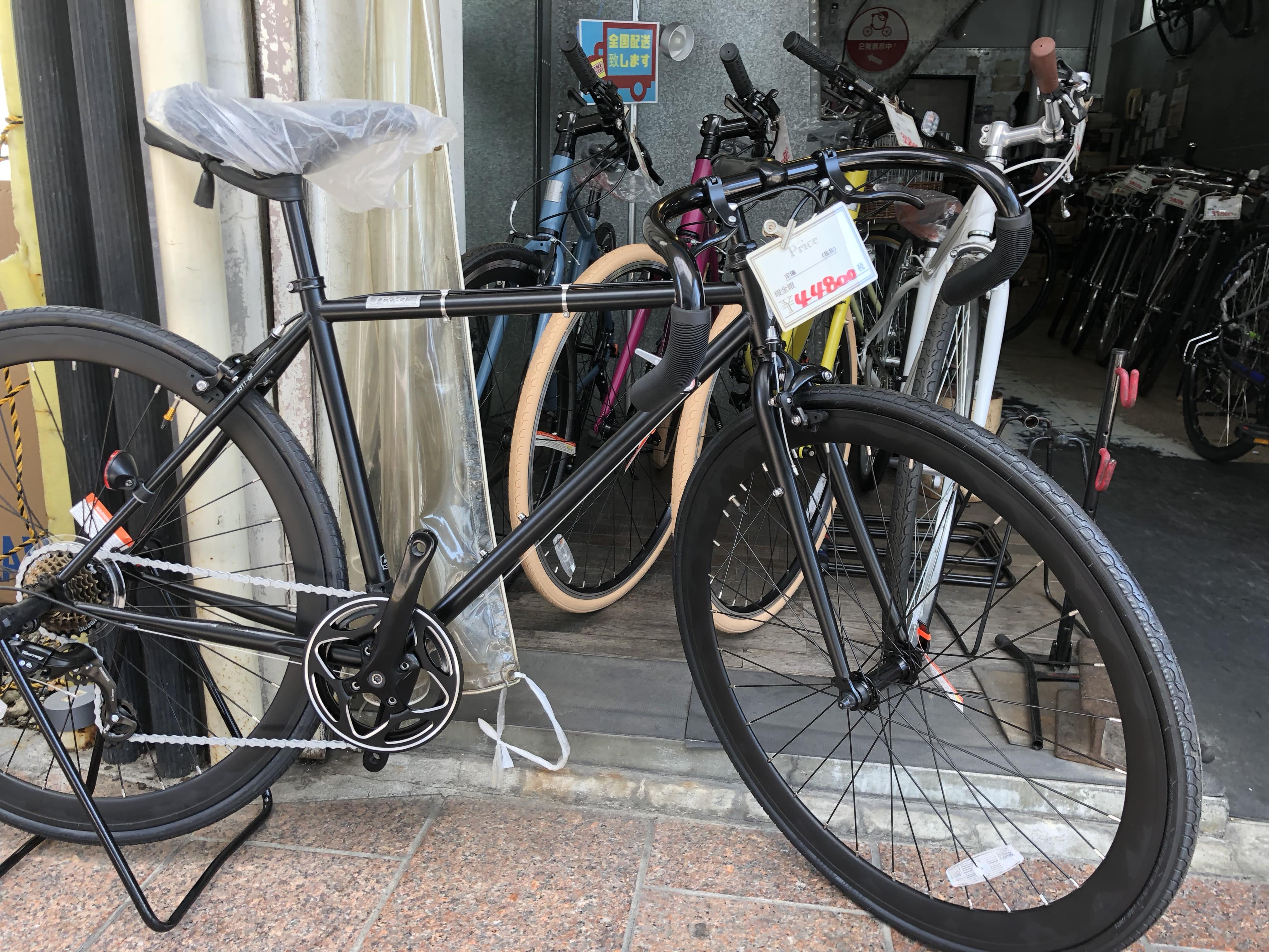Osso クロモリブルホーンドロップクロスバイク入荷