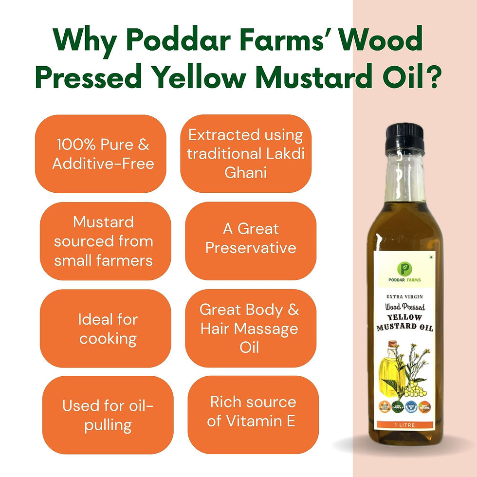 Thumbnail: Wood Pressed Yellow Mustard Oil