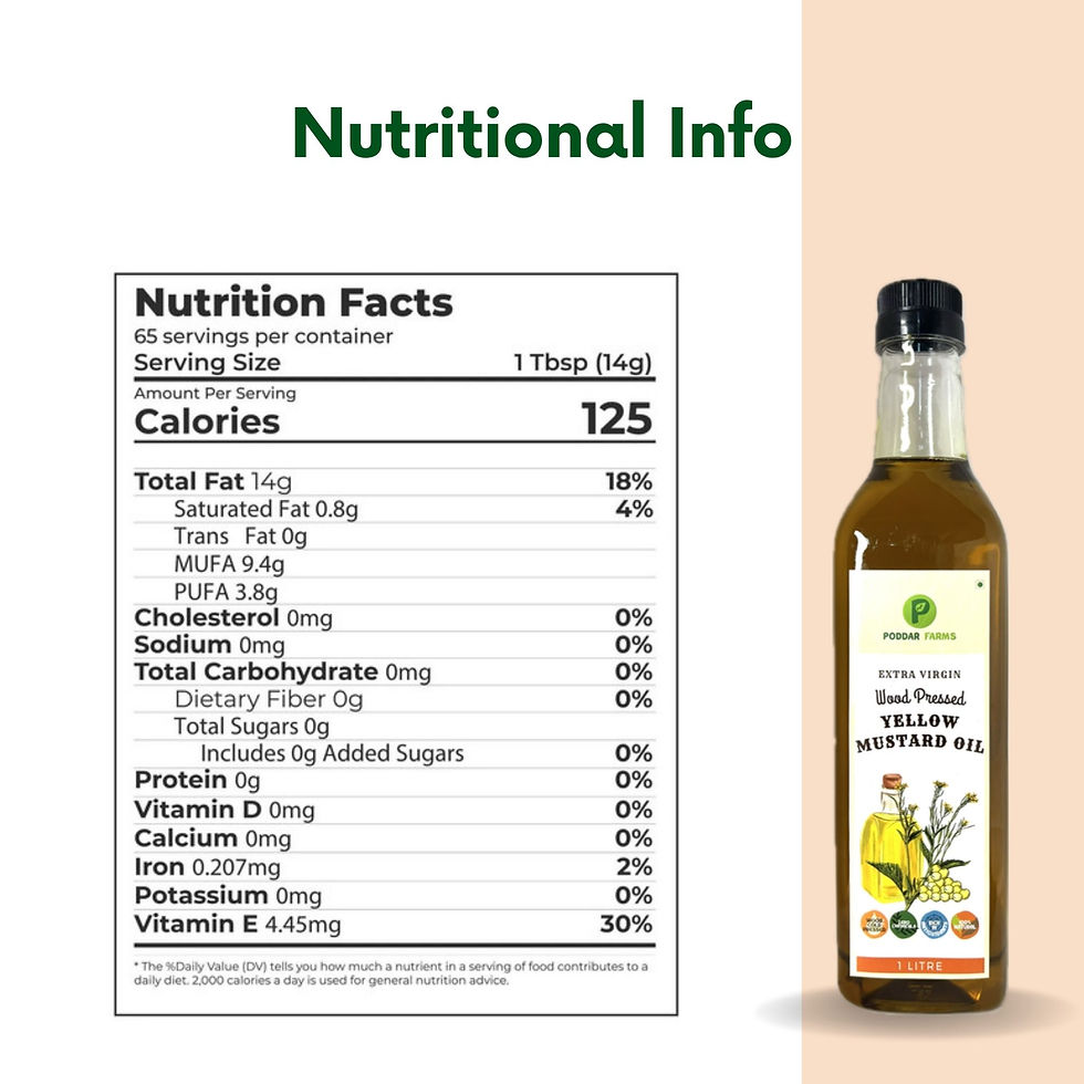 Thumbnail: Wood Pressed Yellow Mustard Oil