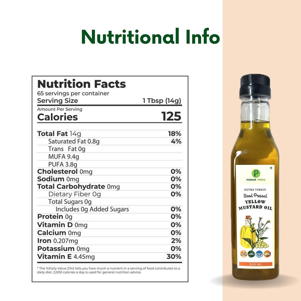 Thumbnail: Wood Pressed Yellow Mustard Oil