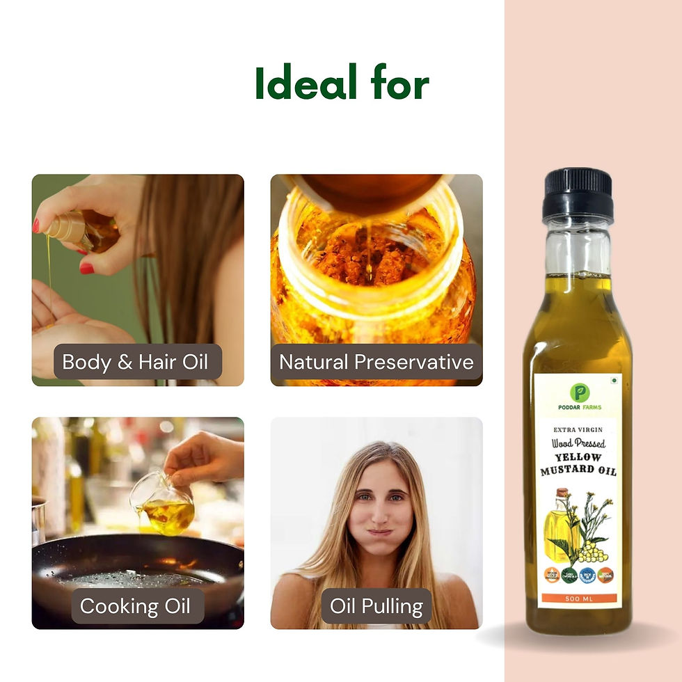 Thumbnail: Wood Pressed Yellow Mustard Oil