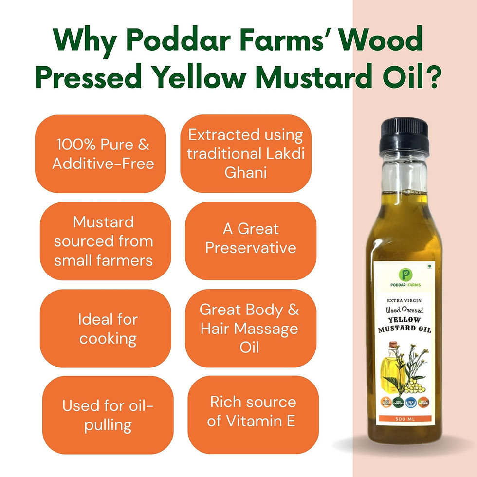 Thumbnail: Wood Pressed Yellow Mustard Oil