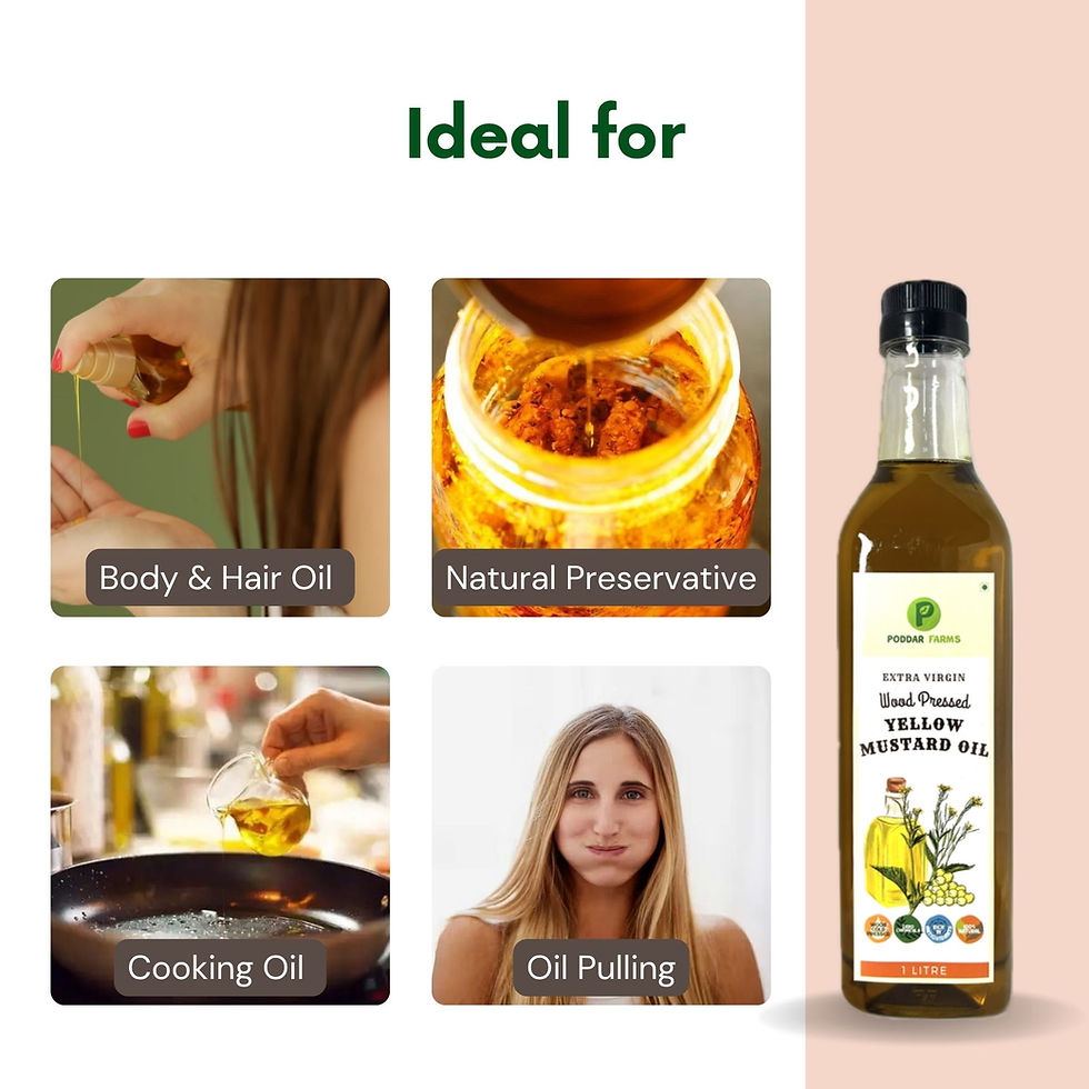 Thumbnail: Wood Pressed Yellow Mustard Oil