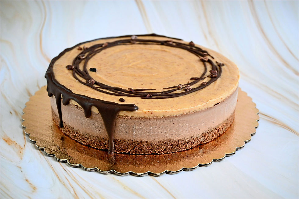 Chocolate Salted Caramel Rawberry Desserts