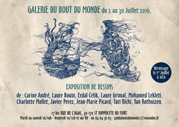 Exposition à la Galerie du Bout du Monde à St Hippolyte du fort