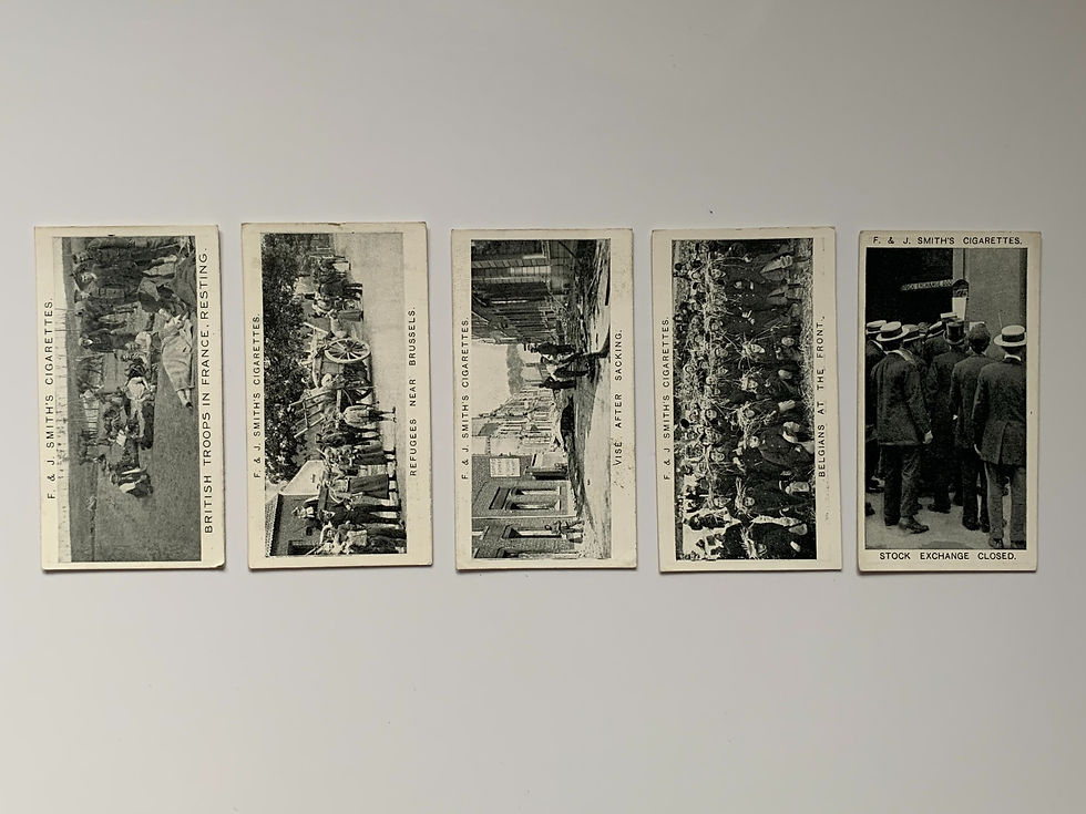 Thumbnail: Smiths War Incidents 1st Series Cigarette Cards