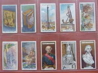 Thumbnail: Wills Nelson Series Cigarette Cards