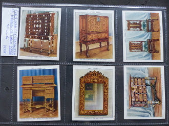 Wills The Kings Art Treasures Rare Adhesive Back Cigarette Cards