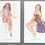 Thumbnail: Allman Pin Up Girls Un-Numbered For Men Only Cigarette Cards
