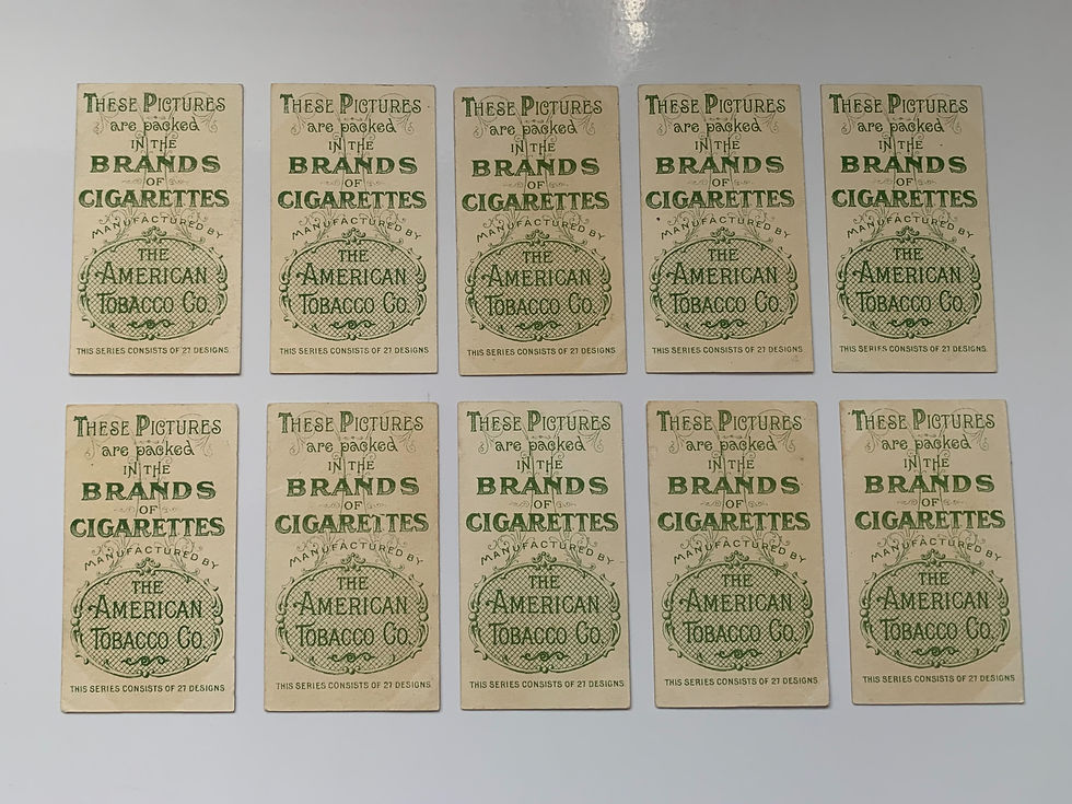 Thumbnail: American Tobacco Company A.T.C Military Uniforms Cigarette Cards