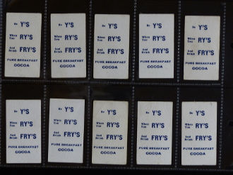Thumbnail: Fry Phil May Sketches Confectioanry Cards