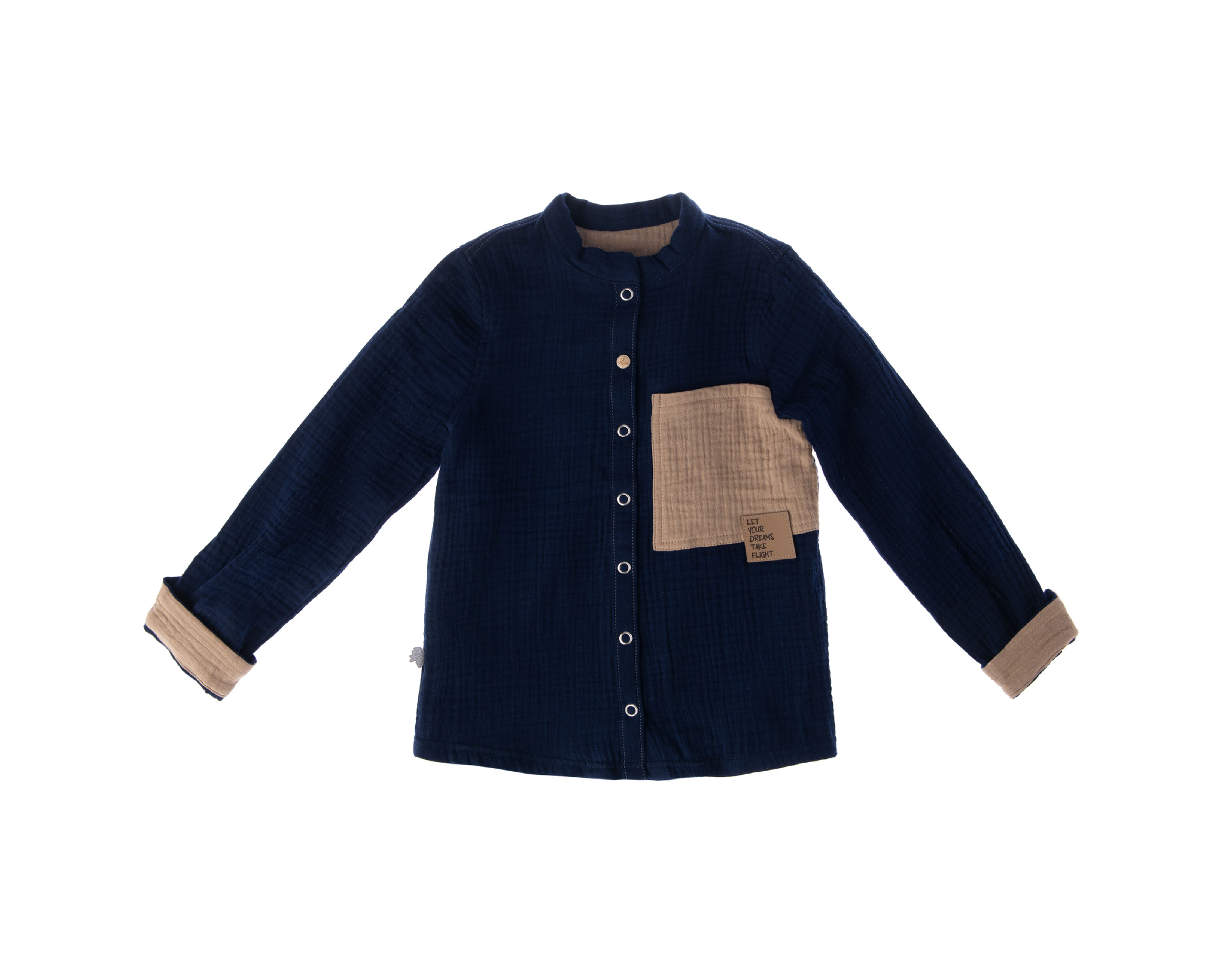 Popelin shirt TAKE FLIGHT