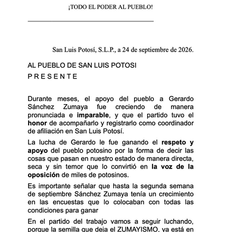 UNIDAD NACIONAL¡TODO EL PODER AL PUEBLO!