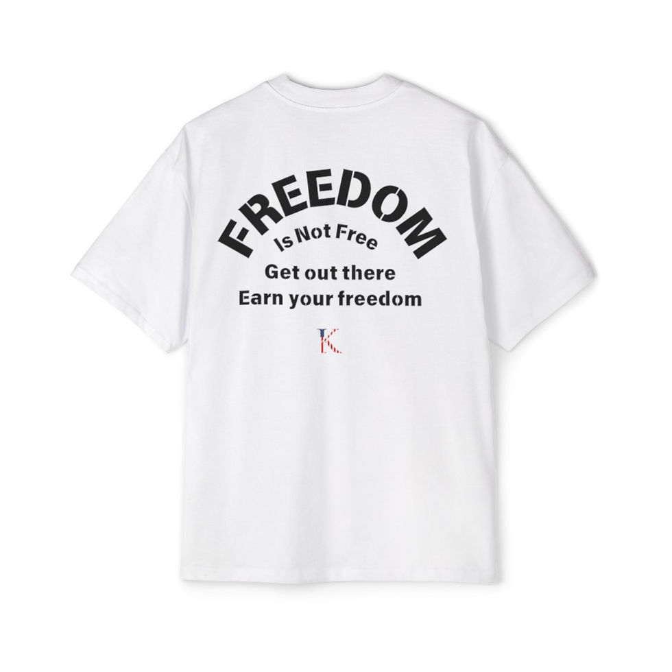Men's Freedom Oversized Tee
