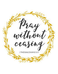 Pray Continuously