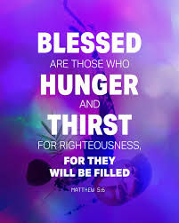 DESIRE DEEPLY FOR RIGHTEOUSNESS