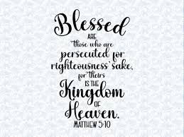 REJOICE WHEN YOU ARE PERSECUTED FOR THE FAITH!
