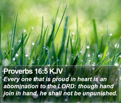 Sunday, June 29 || BEWARE OF PRIDE!