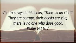 Thursday, March 19 || IS THERE NO GOD?