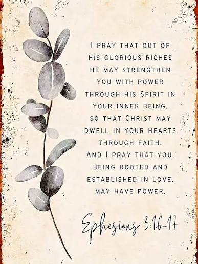 Is Your Inner Man Spiritually Strengthened?