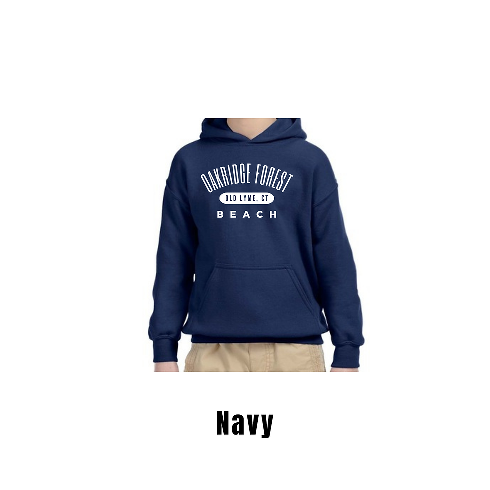 Thumbnail: YOUTH Oakridge Forest Beach hooded sweatshirts!