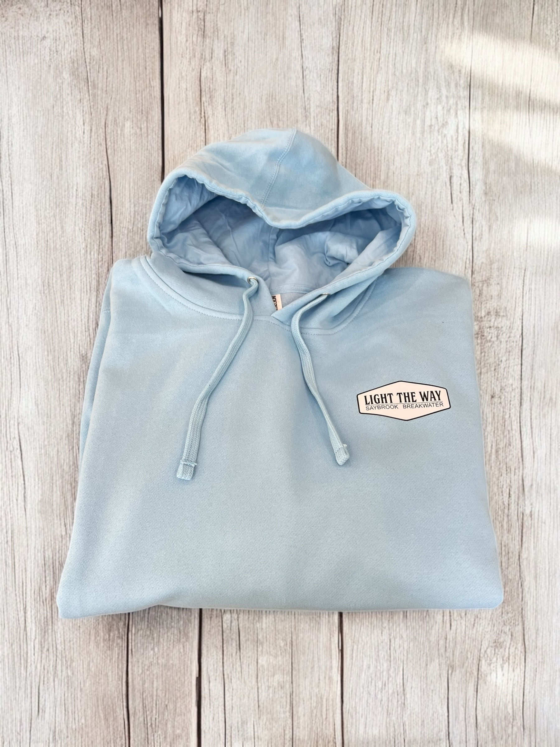 Adult Light The Way hooded sweatshirts - blue