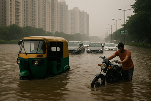 Gurgaon Floods Luxury Homes: Viral Videos Expose ₹100 Crore Drainage Disaster #VeniceVibes