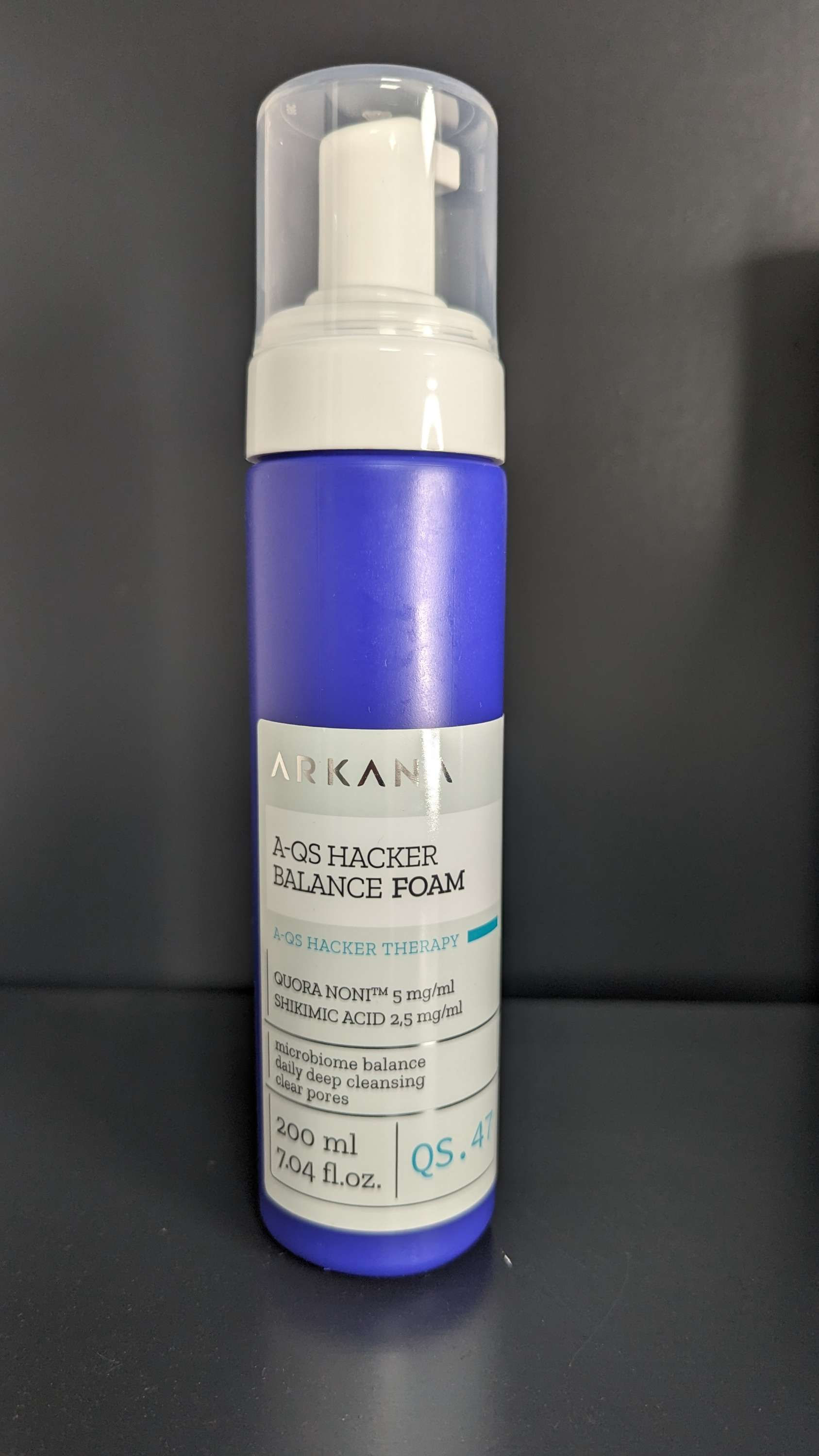 Arkana A-QS Hacker Balance Foam 200ml | Tiefenreinigung der Poren