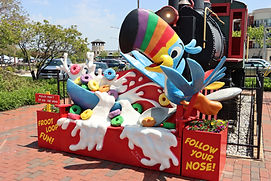Benches on the Avenue public art program in Tinley Park, IL