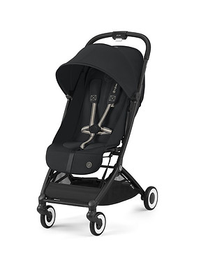 fekete cybex orfeo gold utazós babakocsi