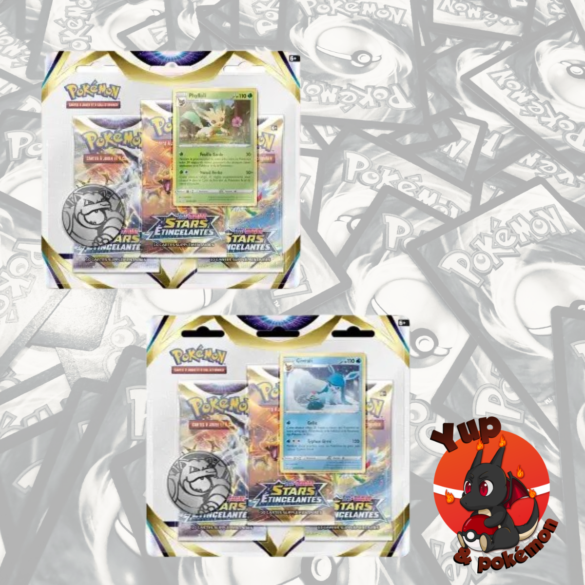Tri Pack Stars Etincellantes EB09