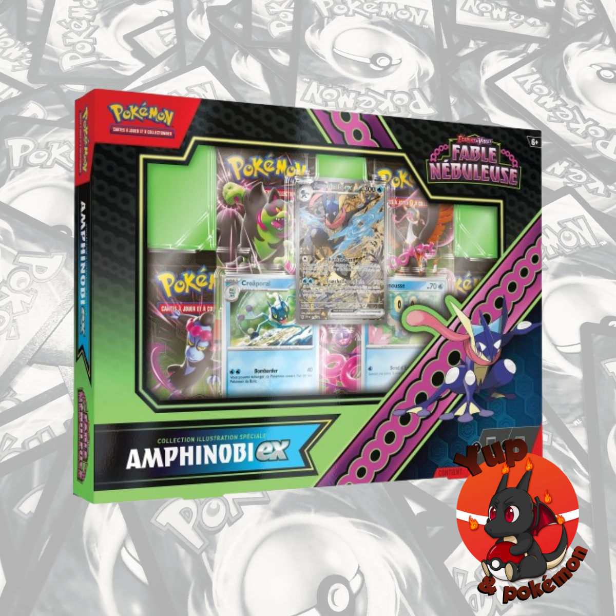 Pokémon EV06.5 : Fable Nébuleuse – Coffret ex Collection Spéciale : Amphinobi-ex