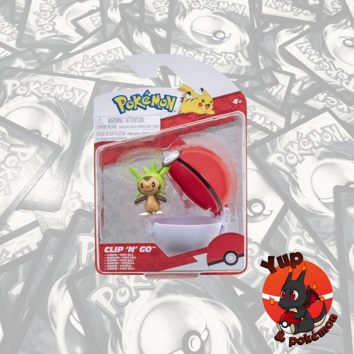 Pokémon Clip 'N' Go - Marisson + Poké Ball