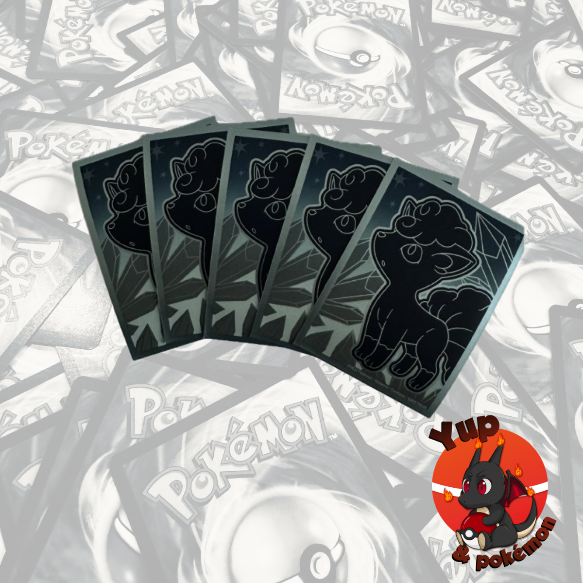 Lot de 60 Sleeves Pokémon Tempête Argentée