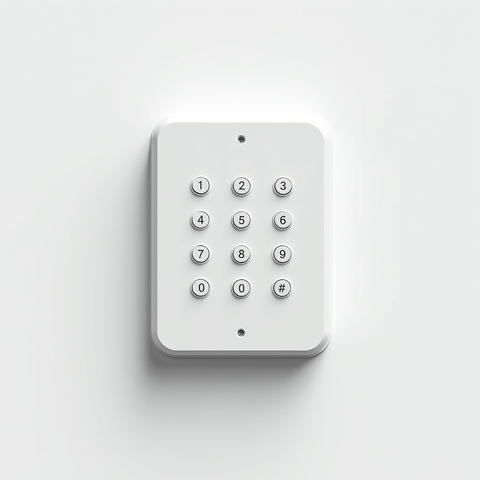 Teclado Numérico Seguridad