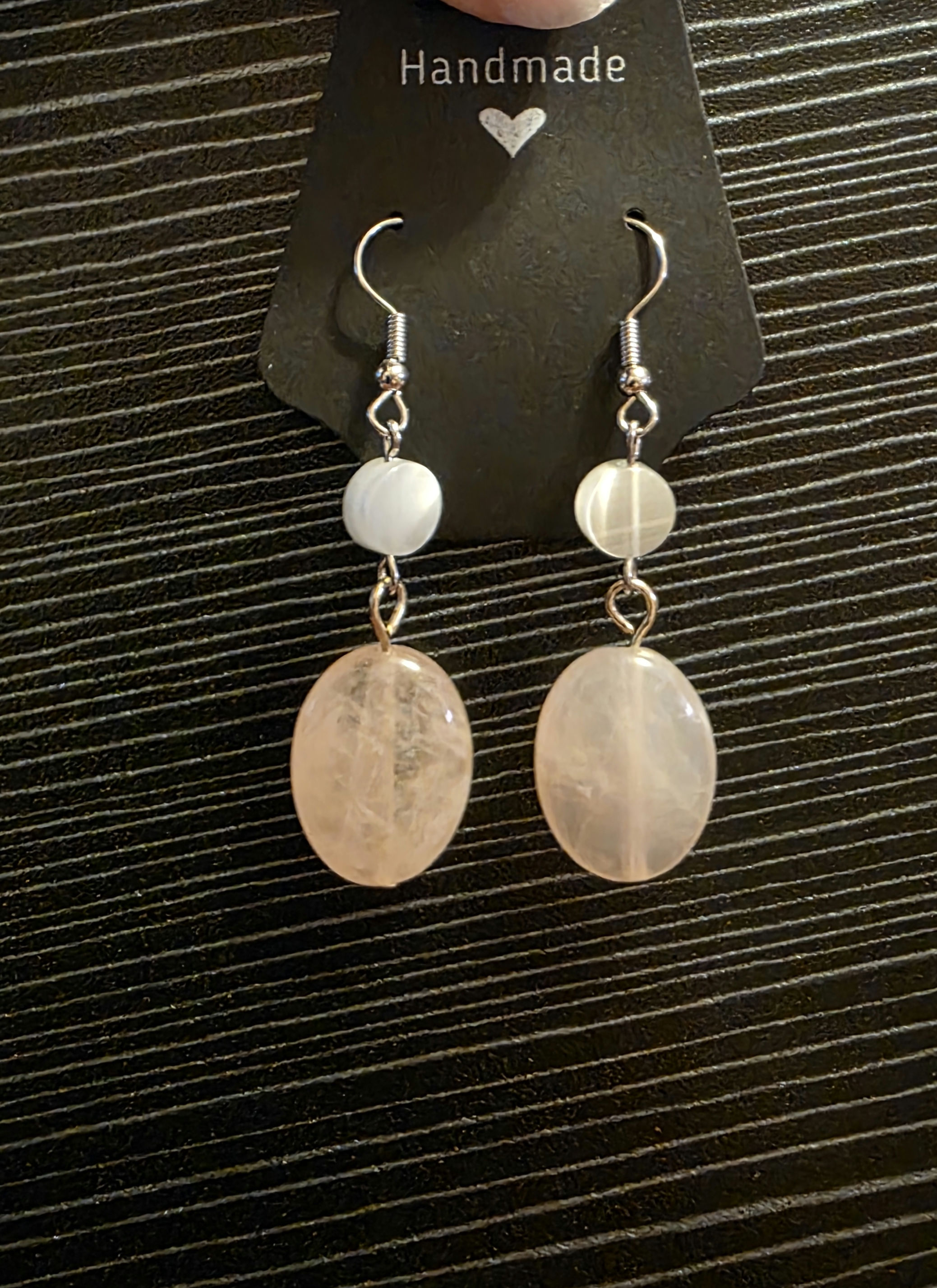 Rose Quartz Earrings