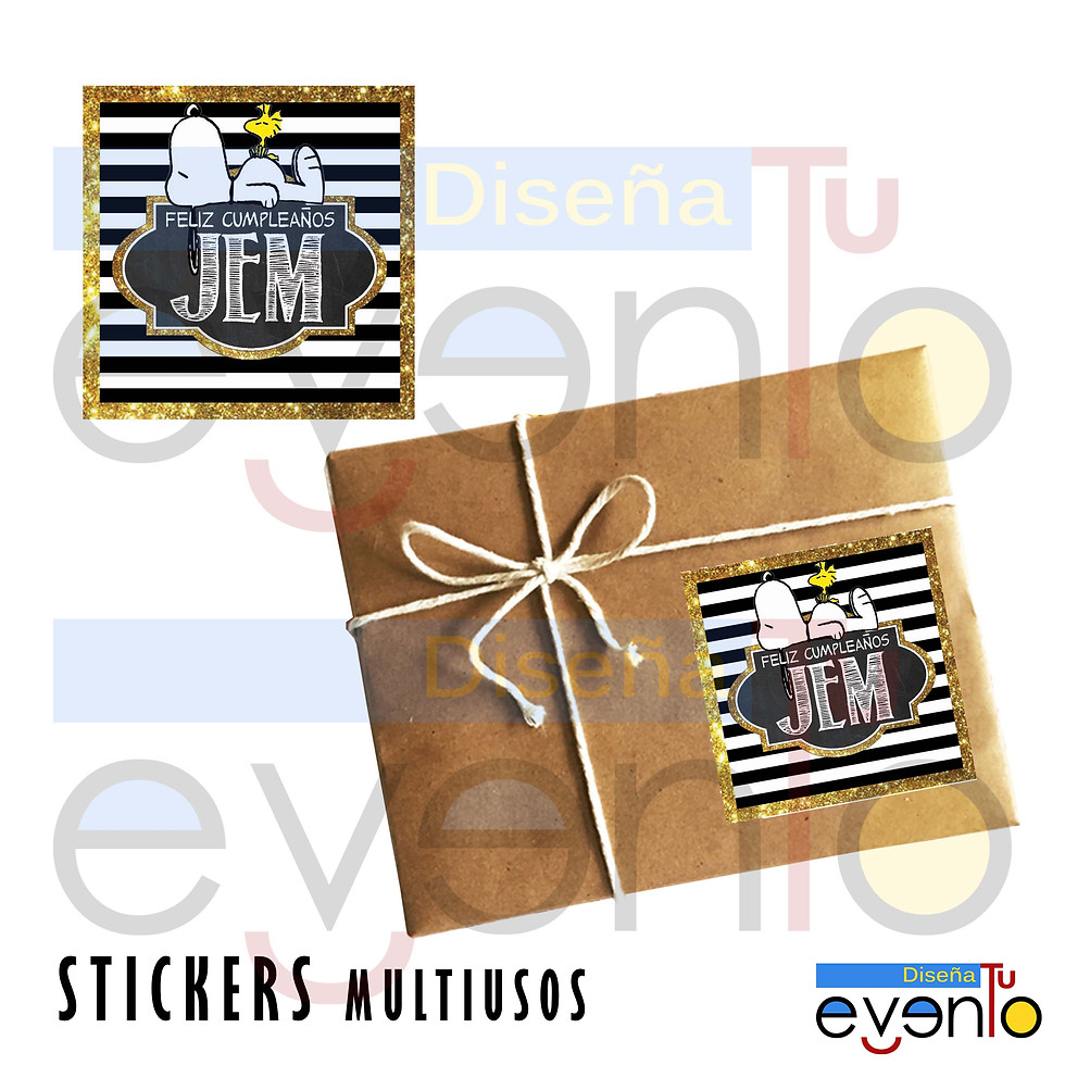 Miniatura: Kit Personalizado de Cumpleaños de Snoopy